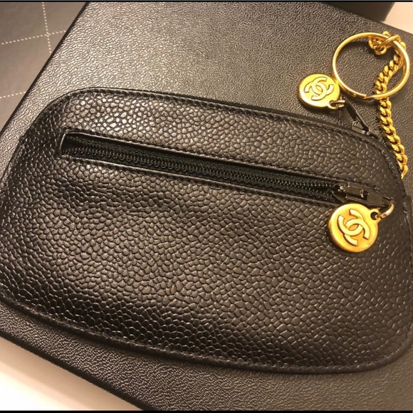 AUTHENTIC Chanel Coin, Card holder. - Picture 13 of 15